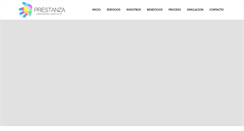 Desktop Screenshot of prestanza.com